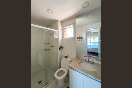 Apartamento para alugar com 134m², 4 quartos e 2 vagasBanheiro da Suíte 1