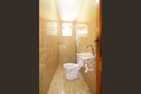 Banheiro de kitnet/studio para alugar com 1 quarto, 30m² em Campo Grande, Rio de Janeiro