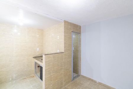 Cozinha de kitnet/studio para alugar com 1 quarto, 22m² em Campo Grande, Rio de Janeiro