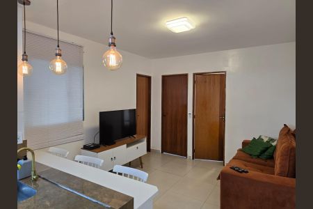 Apartamento para alugar com 55m², 2 quartos e 1 vagaSala