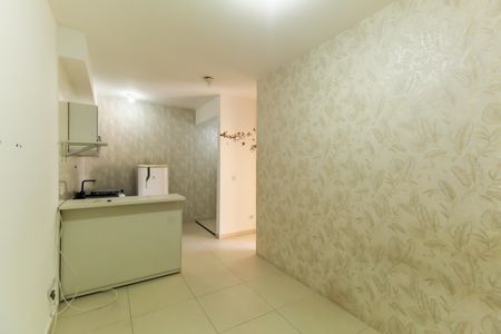 Sala/Cozinha de apartamento para alugar com 1 quarto, 43m² em Vila Prudente, São Paulo