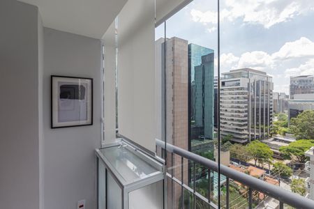 Sacada de kitnet/studio para alugar com 1 quarto, 26m² em Vila Olímpia, São Paulo