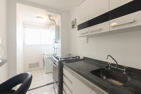 Apartamento à venda com 38m², 1 quarto e 1 vagaCozinha 
