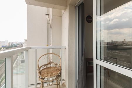 Varanda  de apartamento à venda com 1 quarto, 38m² em Tatuapé, São Paulo