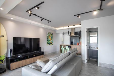 Sala de apartamento à venda com 1 quarto, 65m² em Jardim Ampliacao, São Paulo