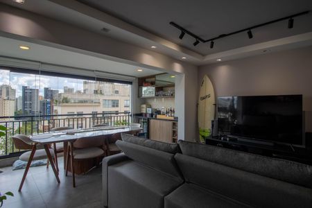 Sala de apartamento à venda com 1 quarto, 65m² em Jardim Ampliacao, São Paulo