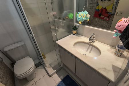 Apartamento à venda com 80m², 2 quartos e 1 vaga Apartamento à venda com 80m², 2 quartos e 1 vagaBanheiro da Suíte 2