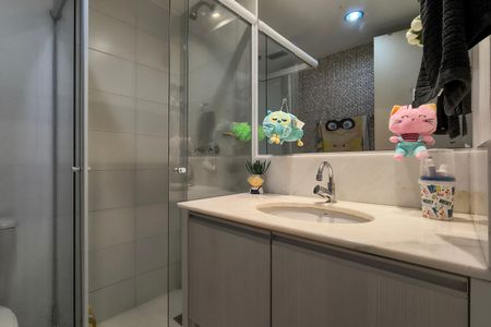 Apartamento à venda com 80m², 2 quartos e 1 vaga Apartamento à venda com 80m², 2 quartos e 1 vagaBanheiro da Suíte 2