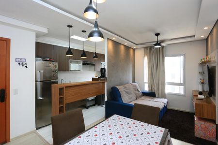 Sala de apartamento para alugar com 2 quartos, 46m² em Jardim Boa Vista (zona Oeste), São Paulo