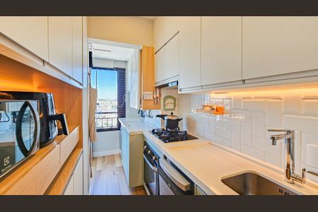 Apartamento à venda com 46m², 2 quartos e 1 vagaCozinha e área de serviço