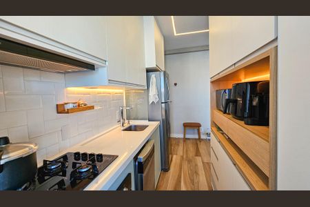 Apartamento à venda com 46m², 2 quartos e 1 vagaCozinha e área de serviço