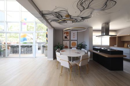 Apartamento à venda com 43m², 2 quartos e 1 vagaÁrea comum - Salão de festas
