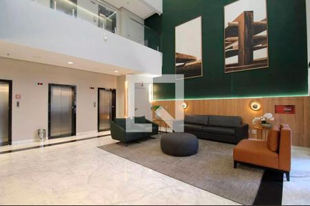 Studio para alugar com 35m², 1 quarto e 1 vagaHall