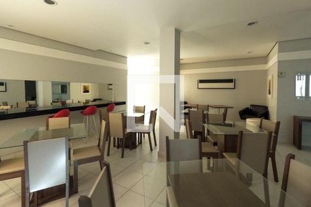 Apartamento para alugar com 53m², 2 quartos e 1 vagaÁrea comum - Salão de festas