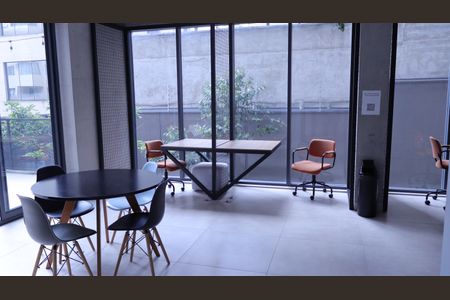 Studio para alugar com 26m², 1 quarto e sem vagaCoworking