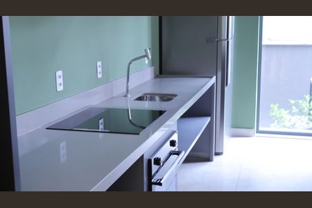 Studio para alugar com 26m², 1 quarto e sem vagaSalão de Festas