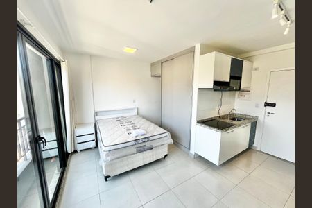 Sala/Cozinha de kitnet/studio para alugar com 1 quarto, 26m² em Santana, São Paulo
