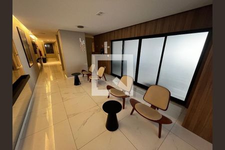 Studio para alugar com 26m², 1 quarto e sem vaga Studio para alugar com 26m², 1 quarto e sem vagaHall de entrada