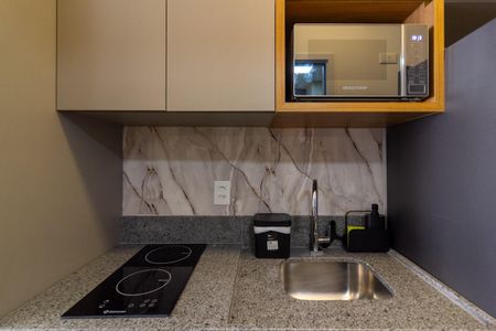 Studio para alugar com 23m², 1 quarto e sem vagaCozinha