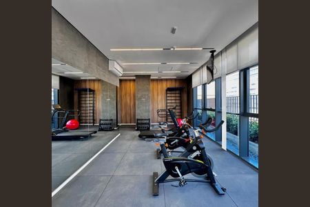 Studio para alugar com 23m², 1 quarto e sem vagaAcademia