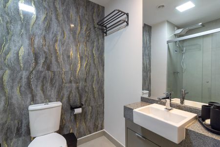 Studio para alugar com 23m², 1 quarto e sem vagaBanheiro