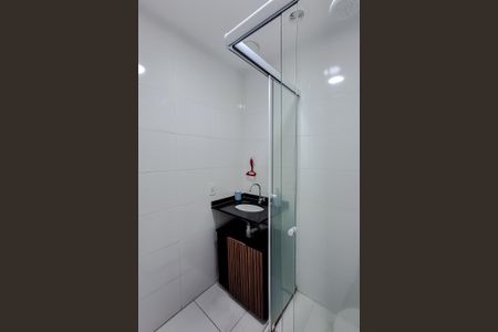 Banheiro de apartamento à venda com 1 quarto, 27m² em Vila Dom Pedro I, São Paulo