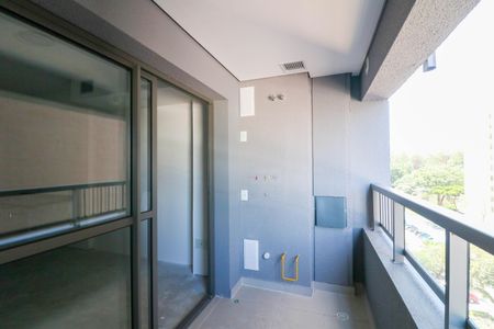 Varanda de kitnet/studio à venda com 1 quarto, 31m² em Santo Amaro, São Paulo