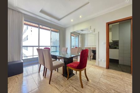 Sala  de apartamento para alugar com 4 quartos, 137m² em Lourdes, Belo Horizonte