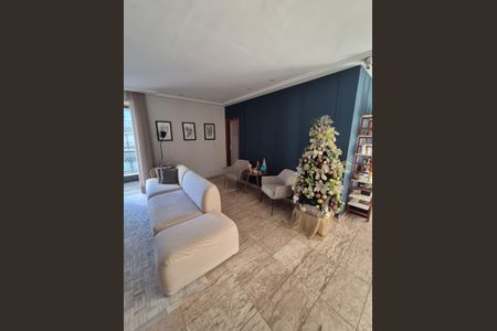 Sala  de apartamento à venda com 4 quartos, 137m² em Lourdes, Belo Horizonte