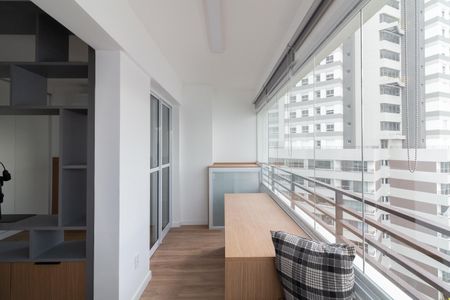 Apartamento para alugar com 33m², 1 quarto e 1 vagaVaranda