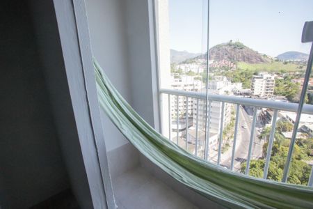 Varanda da Sala de apartamento para alugar com 2 quartos, 60m² em Jacarepaguá, Rio de Janeiro