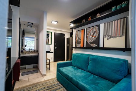Sala de apartamento à venda com 1 quarto, 47m² em Bela Vista, São Paulo
