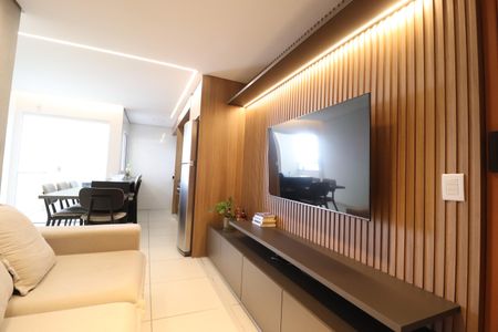 Sala de apartamento para alugar com 2 quartos, 51m² em Laranjeiras, Uberlândia