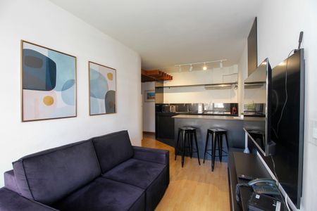 Apartamento para alugar com 50m², 1 quarto e 1 vaga Apartamento para alugar com 50m², 1 quarto e 1 vagaSala e Cozinha