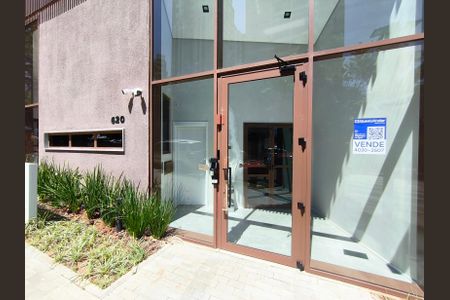 Studio para alugar com 25m², 1 quarto e sem vagaFachada + Plaquinha