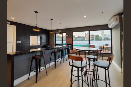 Studio para alugar com 40m², 1 quarto e sem vaga Studio para alugar com 40m², 1 quarto e sem vagaÁrea comum - Salão de festas