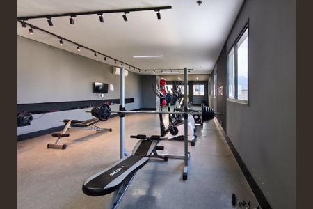 Studio para alugar com 40m², 1 quarto e sem vaga Studio para alugar com 40m², 1 quarto e sem vagaÁrea comum - Academia