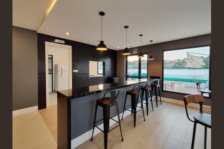 Studio para alugar com 40m², 1 quarto e sem vaga Studio para alugar com 40m², 1 quarto e sem vagaÁrea comum - Salão de festas