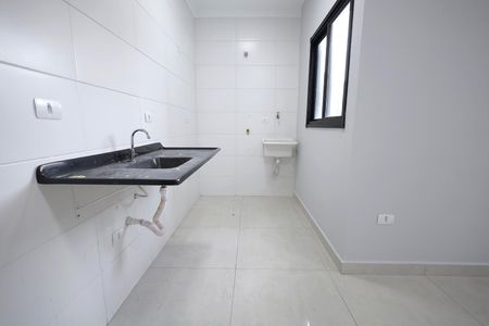 Cozinha de apartamento para alugar com 2 quartos, 50m² em Vila Helena, Santo André