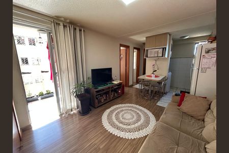 Sala de apartamento à venda com 2 quartos, 48m² em Pinheiro, São Leopoldo