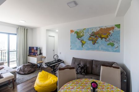 Sala  de apartamento à venda com 2 quartos, 55m² em Vila Sao Luiz (valparaizo), Santana de Parnaíba