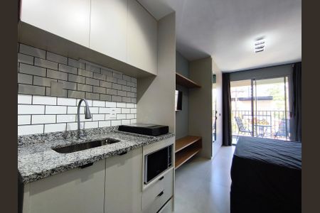 Studio para alugar com 27m², 1 quarto e sem vaga Studio para alugar com 27m², 1 quarto e sem vagaCozinha