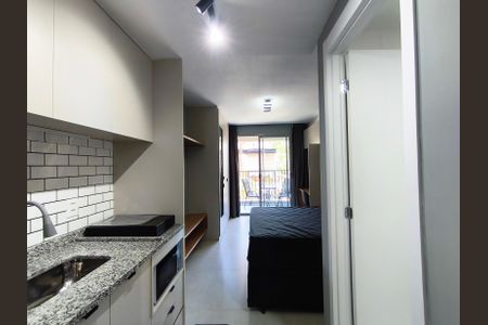 Studio para alugar com 27m², 1 quarto e sem vaga Studio para alugar com 27m², 1 quarto e sem vagaCozinha