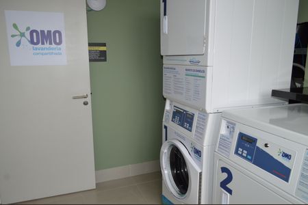 Studio para alugar com 27m², 1 quarto e sem vagaLavanderia