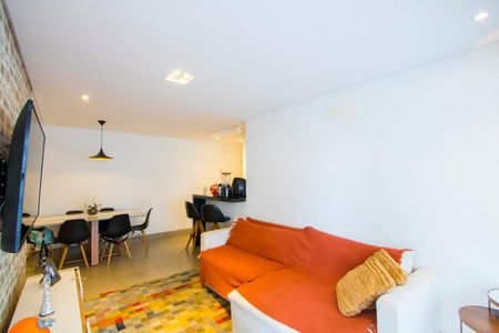 Sala de apartamento à venda com 2 quartos, 72m² em Vila Assunção, Santo André