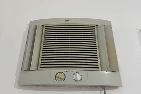 Casa para alugar com 62m², 2 quartos e 2 vagasAr condicionado do Quarto 2