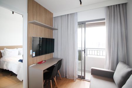 Sala de apartamento à venda com 1 quarto, 25m² em Vila Nova Conceição, São Paulo