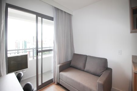 Sala de apartamento para alugar com 1 quarto, 25m² em Vila Nova Conceição, São Paulo