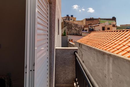 Varanda do Quarto de apartamento para alugar com 2 quartos, 55m² em Vila Maria Alta, São Paulo