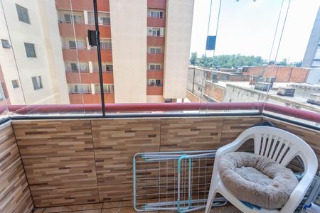 Varanda  de apartamento à venda com 2 quartos, 70m² em Conceição, Diadema